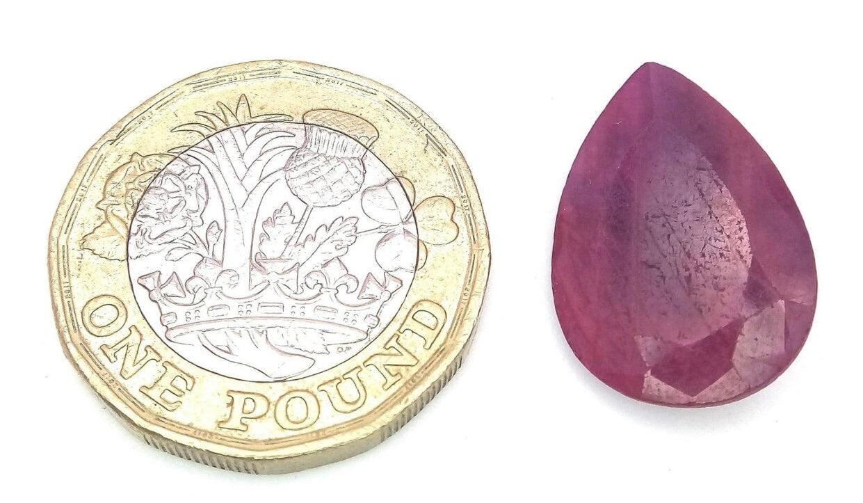 11.30 ct African Natural Ruby GLI cert