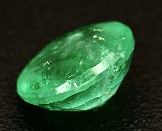 0.72ct Natural Zambian Emerald GFCO Swiss Cert