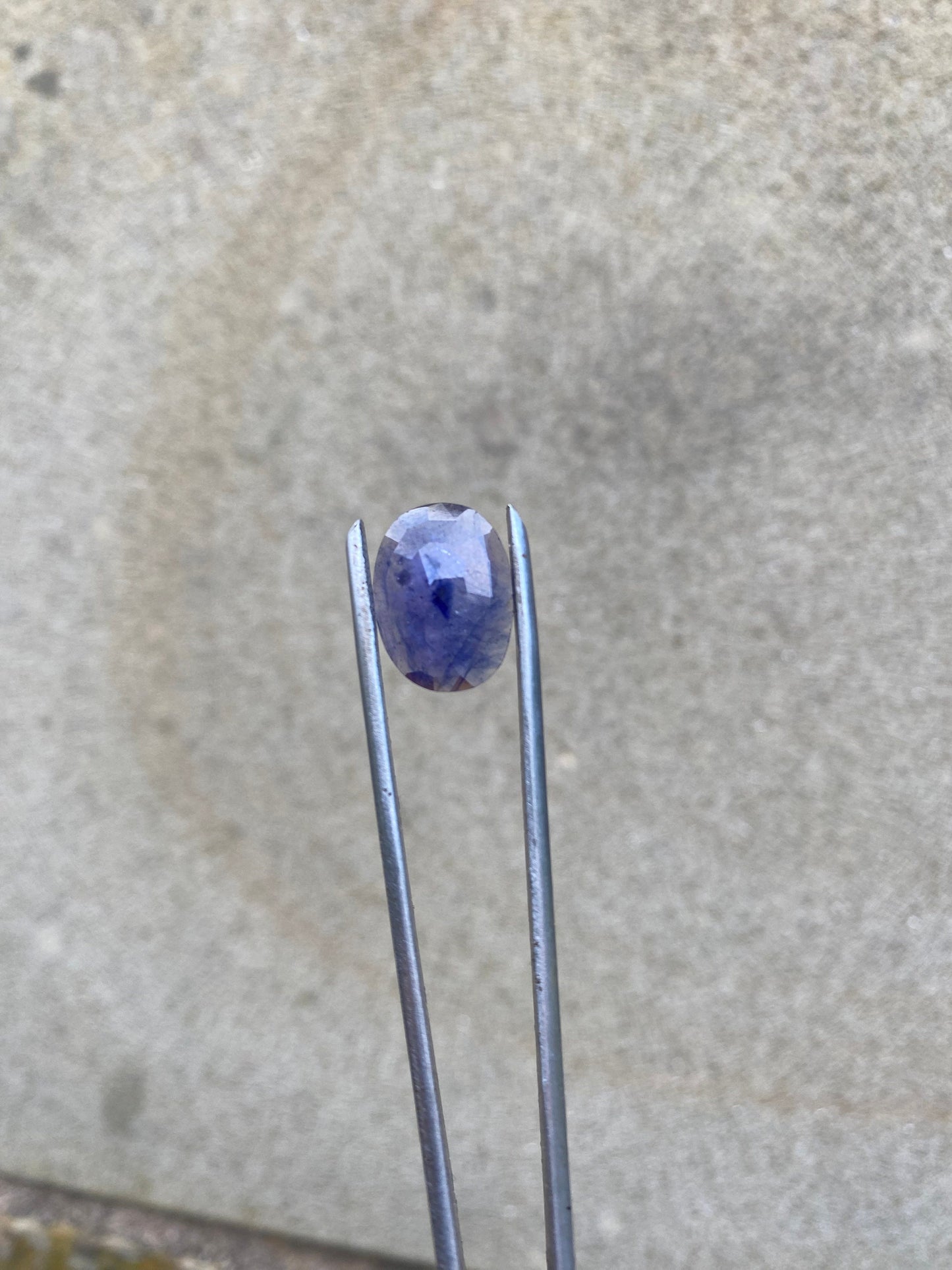 4.90ct natural Sri Lankan blue sapphire oval cut with GLI Cert