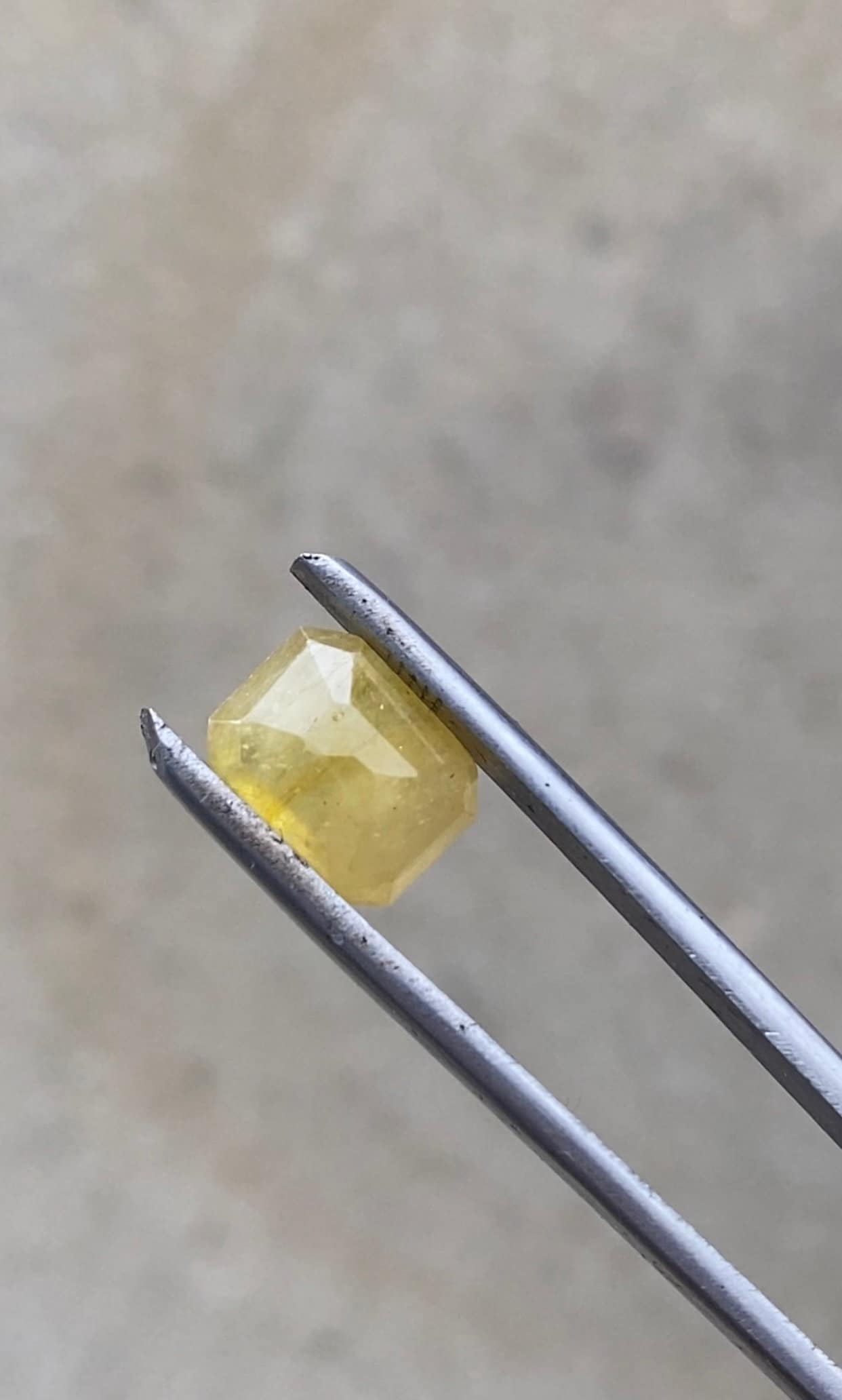 5.15 Natural Yellow Sapphire Gemstone