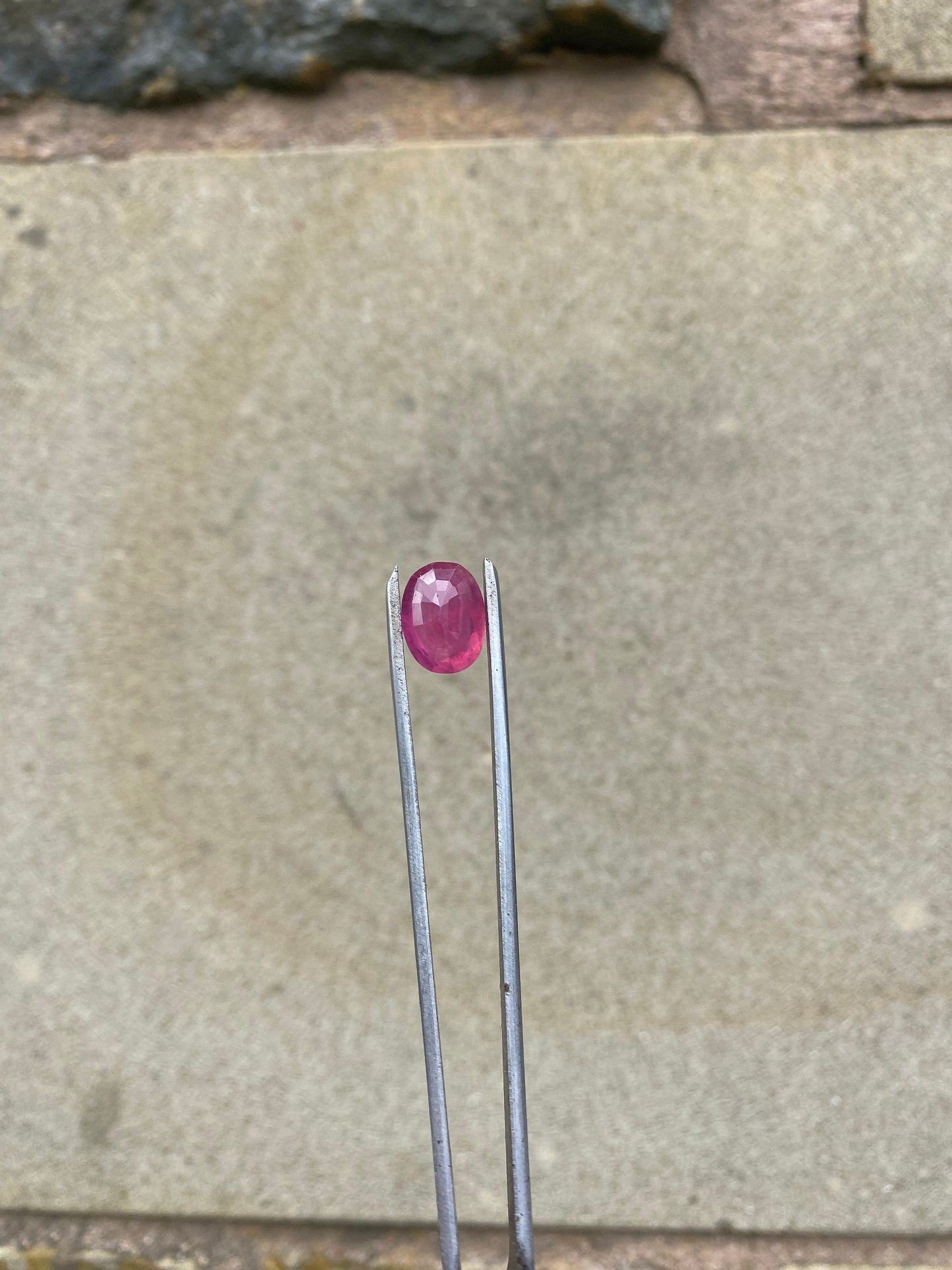 5.42ct Oval Cut Natural Ruby IGL&I cert